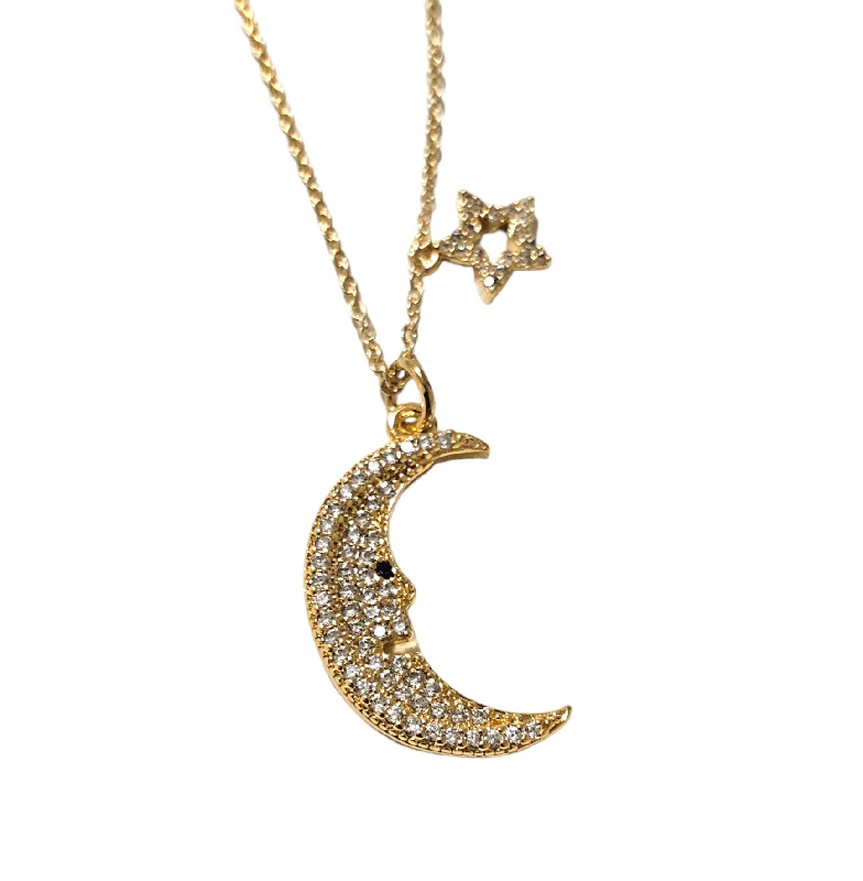 boho necklaces for women -Luna Star Necklace