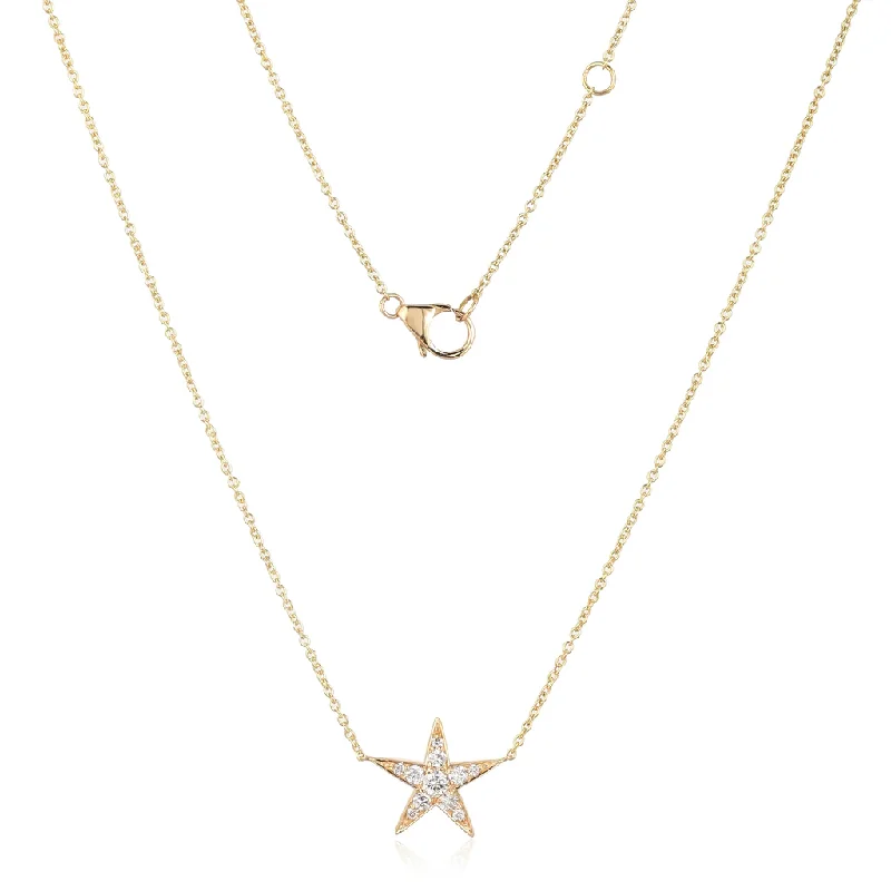 gold necklaces for women -ELIOSE STAR NECKLACE