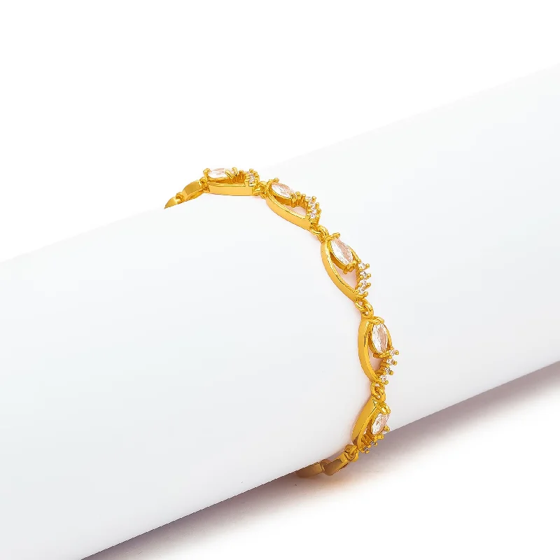 thick gold bracelets for women -Bracelet- J3326315