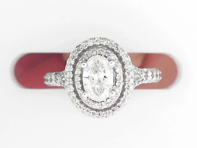 oval engagement rings -Diamond Engagement Ring