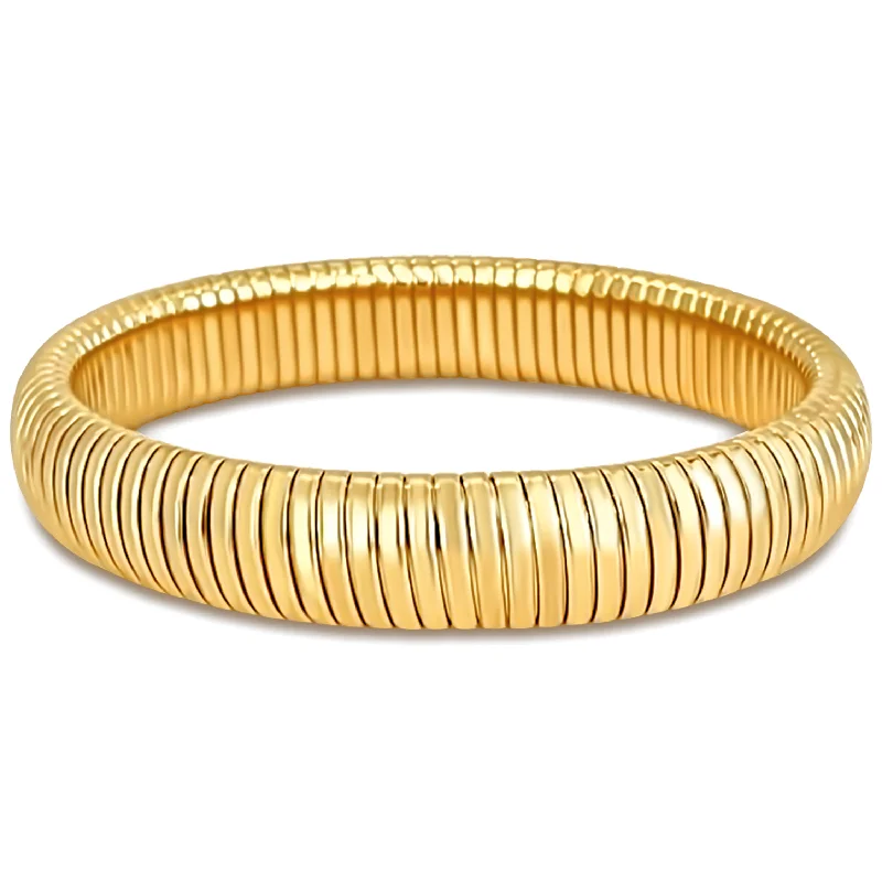 elegant wedding bracelets for women -Sandra Coil Bracelet - Gold