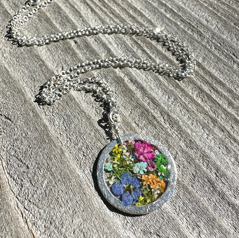 pave diamond necklaces for women -Botanical Garden Necklace - BG 170