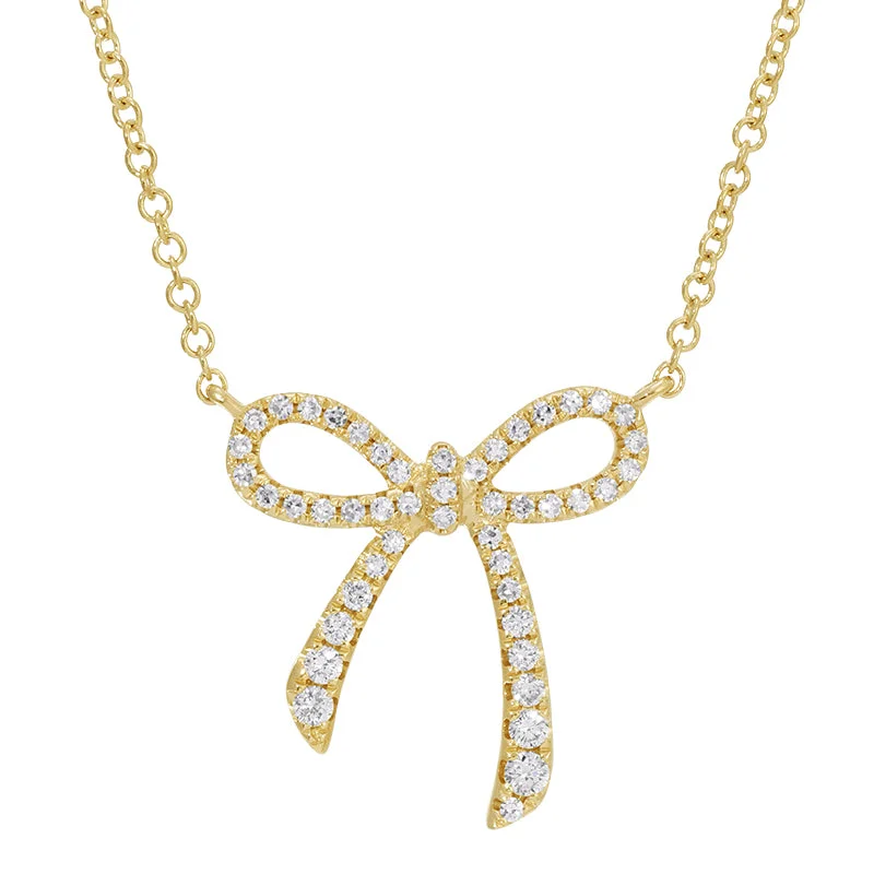 designer necklaces for women -SASHA BOW NECKLACE