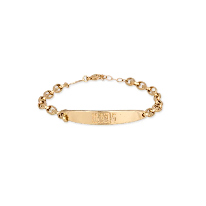 best everyday bracelets for women -"MAGIC" ID BRACELET