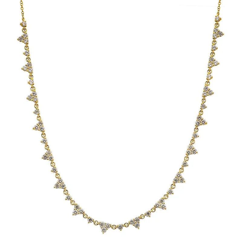 pearl strand necklaces for women -HARTLIE DIAMOND NECKLACE