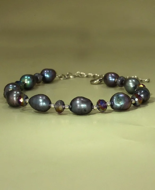 chunky bracelets for women -Elegant and classy Pearl Bracelet