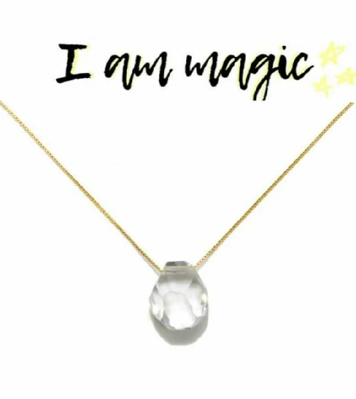 best everyday necklaces for women -I Am Magic Quartz Necklace