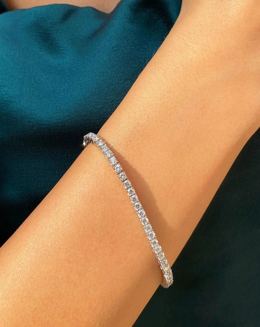 wedding bracelets for women -3mm Tennis Bracelet