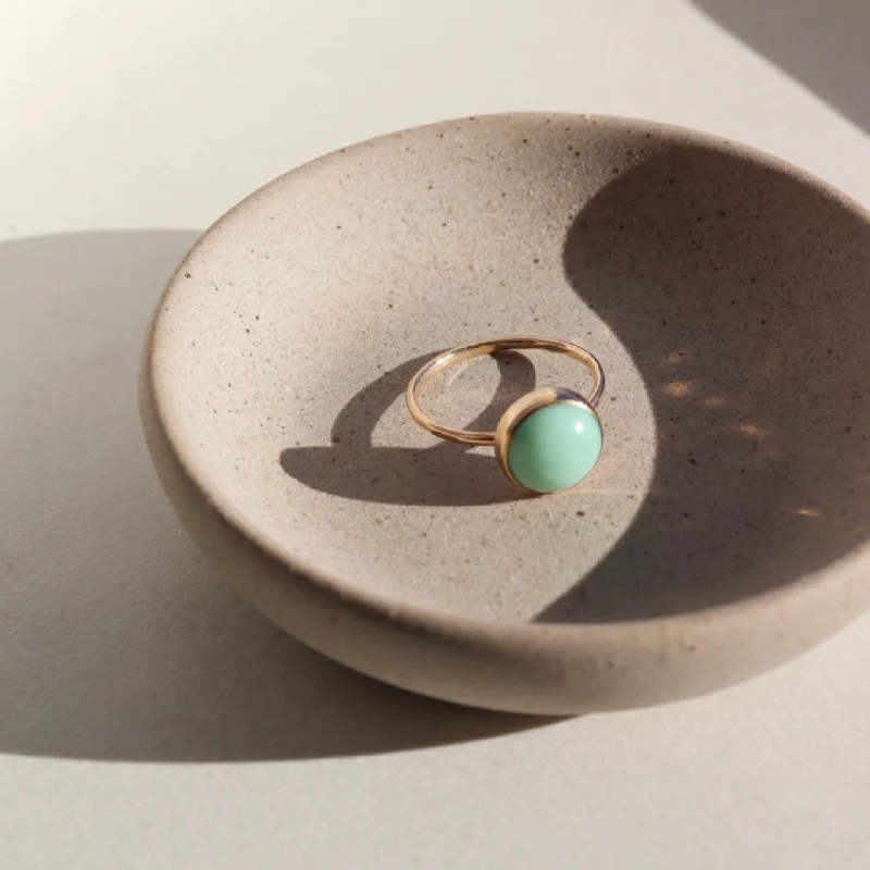 nature-inspired rings for women -Lucky Ring