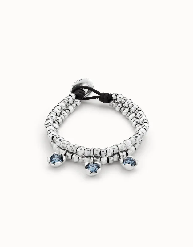 classic solitaire bracelets for women -UNOde50 Sublime Bracelet Size M