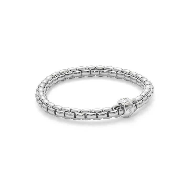 classic solitaire bracelets for women -FOPE Flexit Eka Bracelet